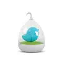 Creative Touch Control Birdcage LED Night Light for Children - Blue