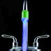 LD8001-A3 Water Glow Blue LED Faucet Stream Light