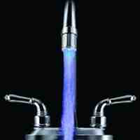 LD8001-A6 Water Glow Blue LED Faucet Stream Light