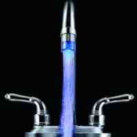 LD8001-A7 Water Glow Blue LED Faucet Stream Light