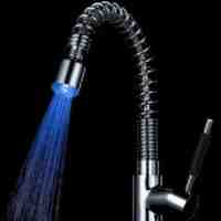 LD8001-A20 Water Glow Blue LED Faucet Stream Light