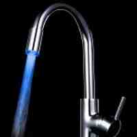 LD8002-A6 Water Glow Blue LED Faucet Stream Light