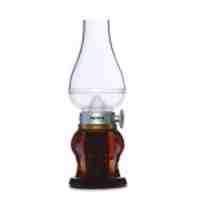 REMAX Retro Style Innovative Blowing Control Lamp LED Light - Coffee