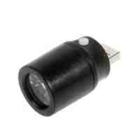 1W Mini USB LED Lamp Night Light - Black