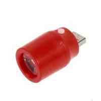 1W Mini USB LED Lamp Night Light Flashlight - Red