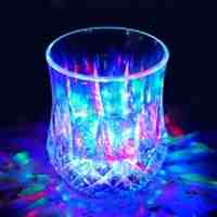 Creative Party Colorful LED Flashing Acrylic Cup