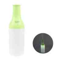 USB Powered Bottle Shape Humidifier with Led Night Light - Green