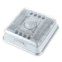 Auto PIR 8-LED Light Infrared Sensor Motion Detector - Silver