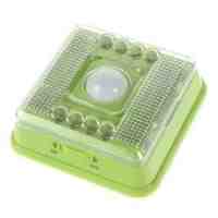 Auto PIR 8-LED Light Infrared Sensor Motion Detector - Green