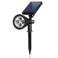 Light Control Solar LED Spotlight 200LM 6500K Waterproof Design