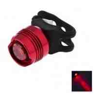 50lm 3-mode Lighting Red Bicycle LED Flashlight - Red