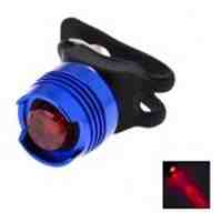 50lm 3-mode Lighting Red Bicycle LED Flashlight - Blue