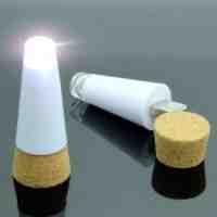 Rechargeable Bottle Cork Shaped USB LED Night Light