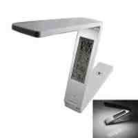 18-LED Folding Touch Control Dimmable LED Eye Protection Table Lamp - White