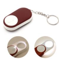 Mini Magnifying Magnifier Glass with Illuminant LED Light Keychain