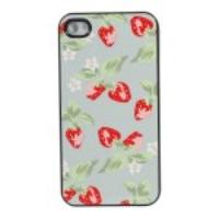 Strawberry Pattern Protective Plastic Hard Case for iPhone 4s 4