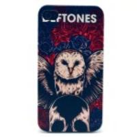 Rose & Owl Plastic Hard Case for iPhone 4s 4