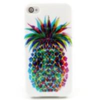 Vivid Pineapple TPU Gel Case for iPhone 4 4s