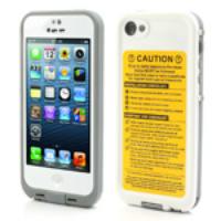 Durable Redpepper Waterproof Case Protective Cover for iPhone 5 - White