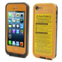 Durable Redpepper Waterproof Dustproof Cover Case for iPhone 5 - Orange