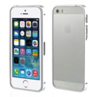 Silver Buckle Closure for iPhone 5s 5 Slim Metal Bumper Case