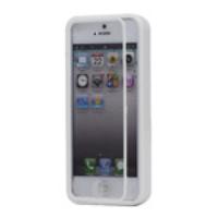 TPU Gel Case with Screen Cover for iPhone 5 5s - Transparent