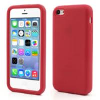 Red Soft Jelly Silicone Case Accessory for iPhone 5C