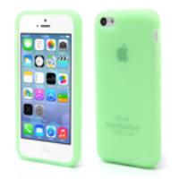 Green Flexible Silicon Case Back Cover for iPhone 5C