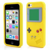 Yellow for iPhone 5c Nintendo Game Boy Soft Silicone Case