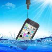 Redpepper Durable Waterproof Protection Case for iPhone 5c - Black