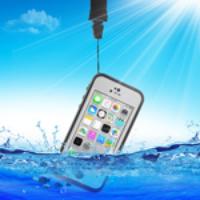 Redpepper for iPhone 5c Durable Protective Waterproof Case - White