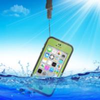 Redpepper Dustproof Waterproof Case Shell for iPhone 5c - Green