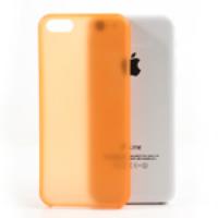 0.3mm Ultra Slim Plastic Case for iPhone 5C - Orange