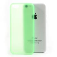 0.3mm Ultra Slim Plastic Case for iPhone 5C - Green