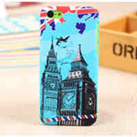 UMKU Britain Big Ben Rubberized Protective Hard Case for iPhone 5c