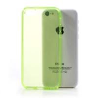 Green Green Soft TPU Gel Case Cover Accessory for iPhone 5C