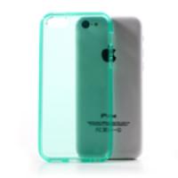 Cyan Soft TPU Gel Case Cover Accessory for iPhone 5C