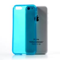 Blue Soft TPU Gel Case Cover Accessory for iPhone 5C