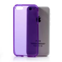 Purple Soft TPU Gel Case Cover Accessory for iPhone 5C