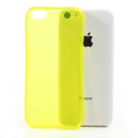 Yellow Soft TPU Gel Case for iPhone 5c