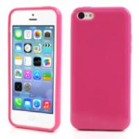 Rose Glossy Candy TPU Jelly Case for iPhone 5C