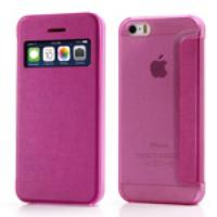 Rose Slim S View Leather Flip Case for iPhone 5s 5