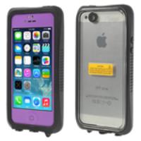 iPega for iPhone 5s 5 5c Waterproof Shockproof Case Cover - Purple