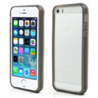 Backless Soft TPU Bumper Case for iPhone 5s 5 - Grey