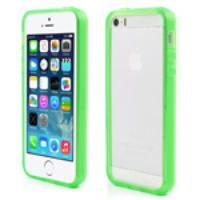 Backless for iPhone 5s 5 Bumper TPU Gel Case - Green