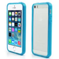 Backless for iPhone 5s 5 TPU Bumper Case Cover - Blue