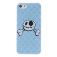 Cute Skull Bone Pattern for iPhone 5 5s Plastic Mobile Case