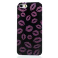 Purple Lips Plastic Case Shield for iPhone 5s 5