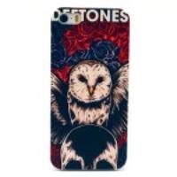 Rose & Owl Plastic Back Case Shell for iPhone 5s 5