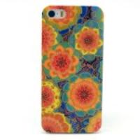 Colorful Flowers Plastic Case for iPhone 5s 5